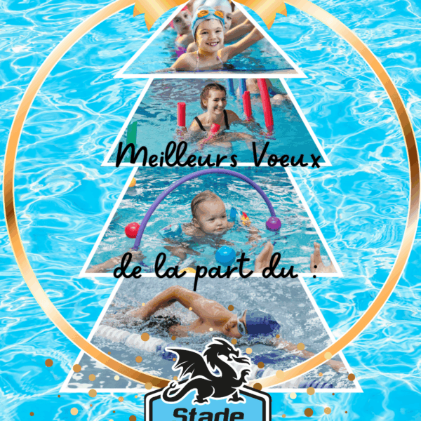 Le Stade Poitevin Natation vous présente ses meilleurs voeux pour 2026 !